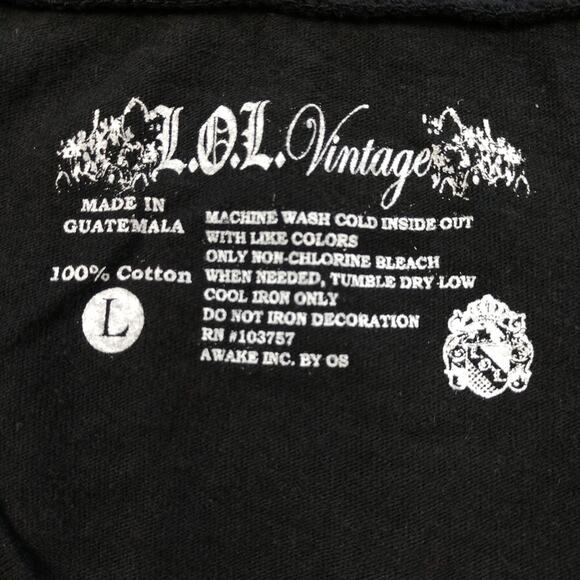 Red Stud "Believe" on Black T-shirt w/ Santa Hat size Juniors Large - Picture 5 of 5